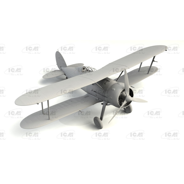 Gloster Sea Gladiator Mk.II з пілотами Королівського флоту II МВ 1/32 ICM 32045