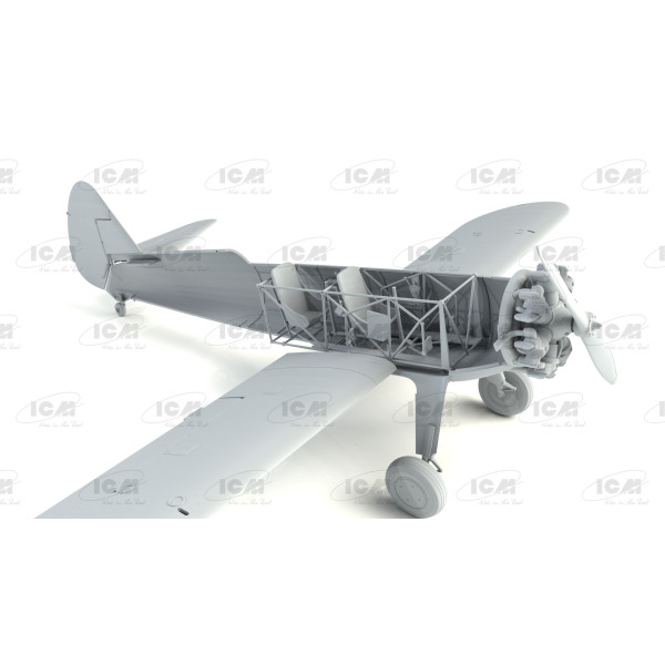 Stearman PT-17 / N2S-3 Kaydet, Американський навчальний літак 1/32 ICM 32050