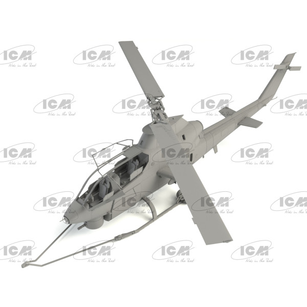 AH-1G Cobra (раннього виробництва) Американський ударний вертоліт 1/32 ICM 32060