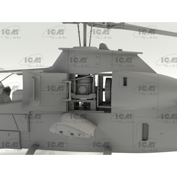 AH-1G Cobra (раннього виробництва) Американський ударний вертоліт 1/32 ICM 32060