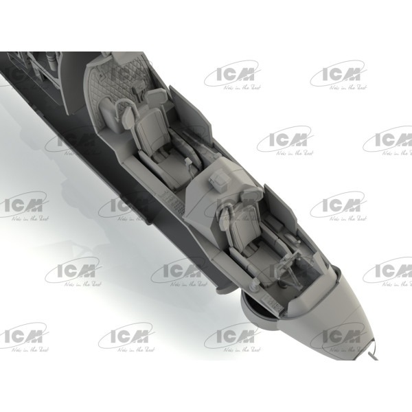 AH-1G Cobra (раннього виробництва) Американський ударний вертоліт 1/32 ICM 32060