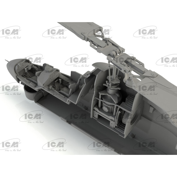 AH-1G Cobra (раннього виробництва) Американський ударний вертоліт 1/32 ICM 32060