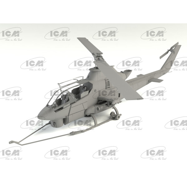 AH-1G Cobra (пізнього виробництва) Американський ударний вертоліт 1/32 ICM 32061