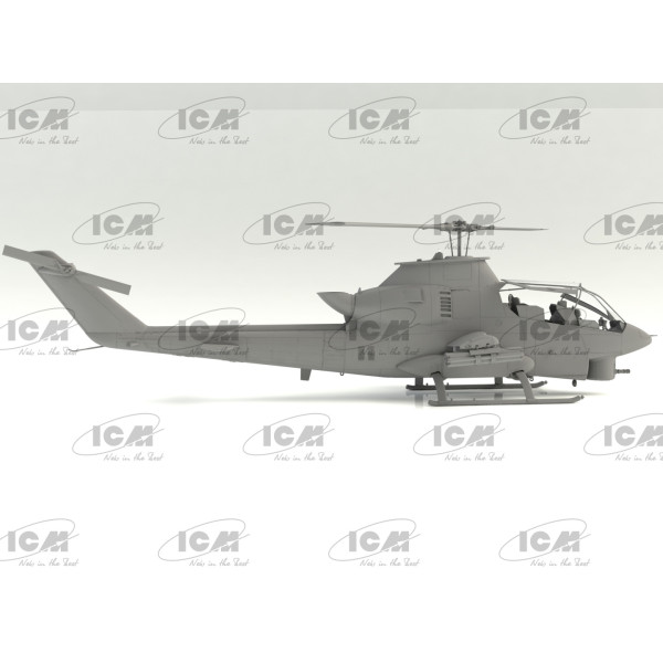 AH-1G Cobra (пізнього виробництва) Американський ударний вертоліт 1/32 ICM 32061