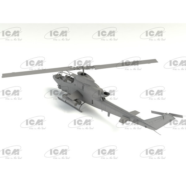 AH-1G Cobra (пізнього виробництва) Американський ударний вертоліт 1/32 ICM 32061