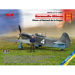 Yak-9T, Normandie-Niémen. Plane of Roland de la Poype 1/32 ICM 32093
