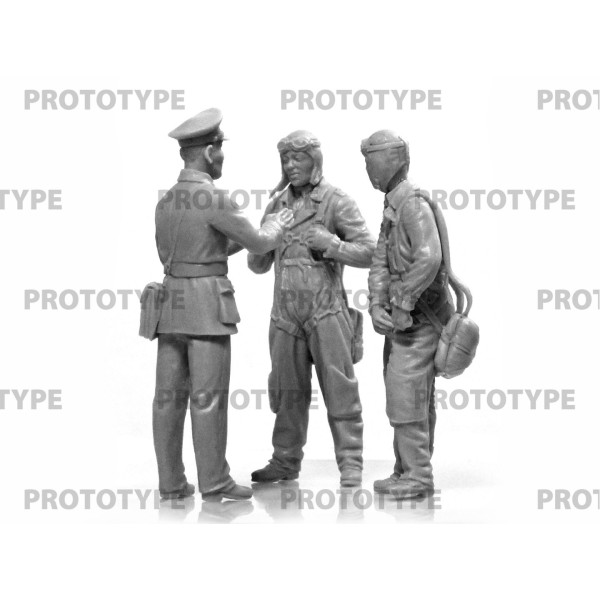 Пілоти ВПС Китаю II МВ 1/32 ICM 32115