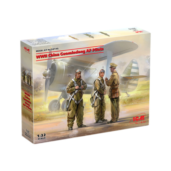 Пілоти ВПС Китаю II МВ 1/32 ICM 32115