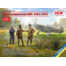 Льотчики радянських ВПС 1943-1945 рр. (3 фігури) 1/32 ICM 32117