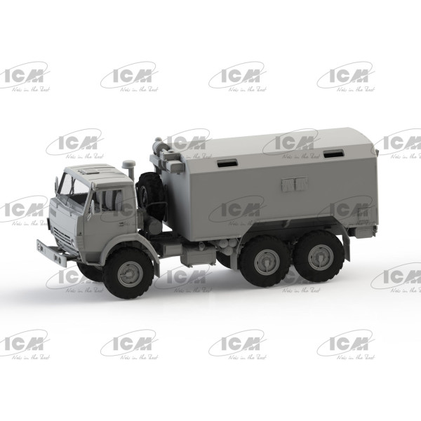 Збірна модель - КАМАЗ-4310 ЗСУ з КУНГОМ 1/35 ICM 35004