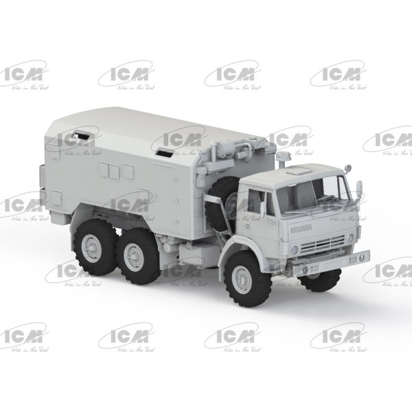 Збірна модель - КАМАЗ-4310 ЗСУ з КУНГОМ 1/35 ICM 35004