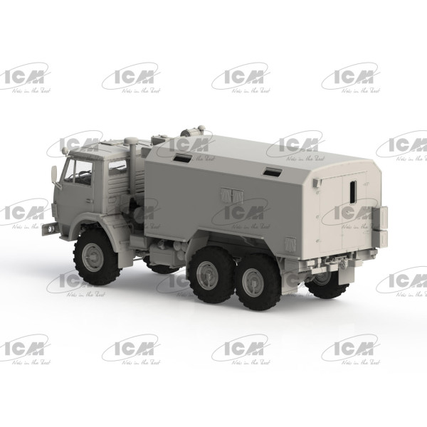 Збірна модель - КАМАЗ-4310 ЗСУ з КУНГОМ 1/35 ICM 35004