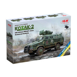 ‘Kozak-2’ Ukrainian MRAP-class Armored Vehicle 1/35 ICM 35014