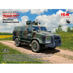 ‘Kozak-001’ Ukrainian MRAP- Ukrainian National Guard 1/35 ICM 35015