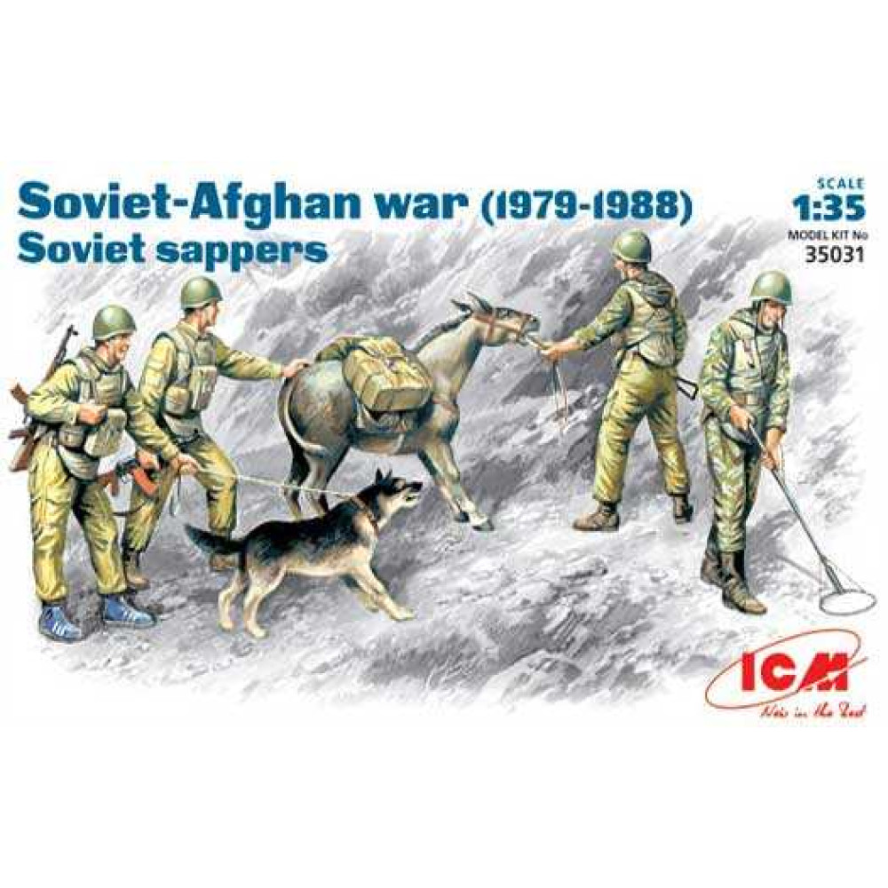  Soviet Sappers (1979-1988) 1/35 ICM 35031