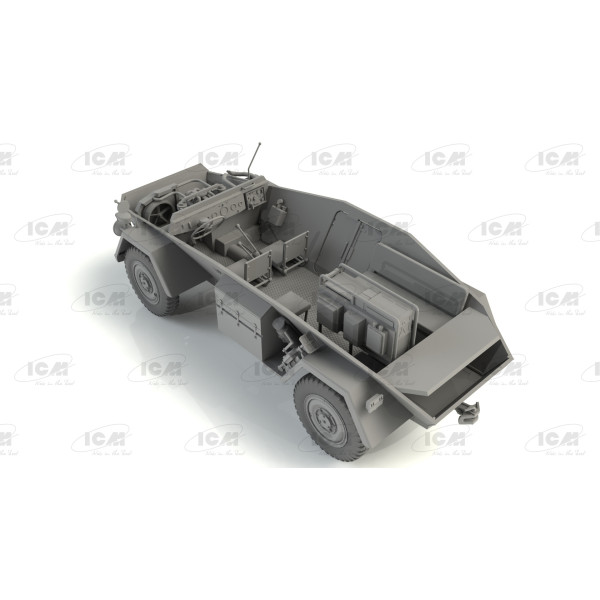 Sd.Kfz. 247 Ausf.B, німецький командирський бронетранспортер 1/35 ICM 35110