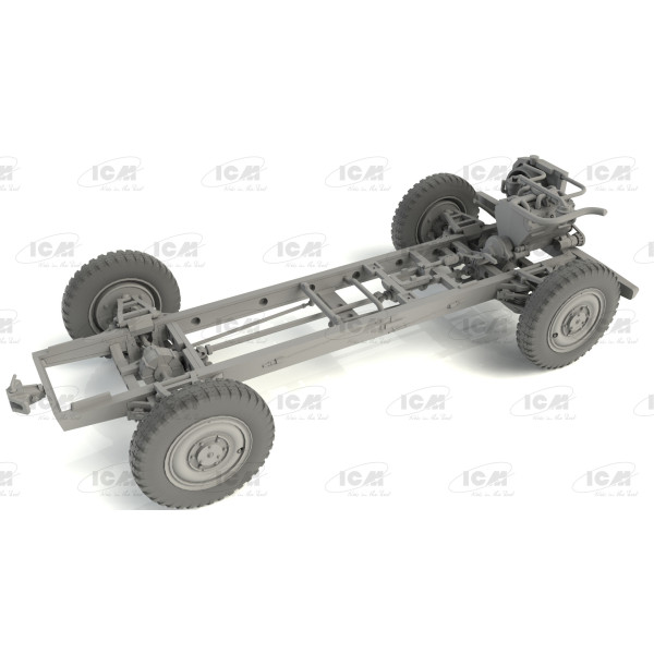 Sd.Kfz. 247 Ausf.B, німецький командирський бронетранспортер 1/35 ICM 35110