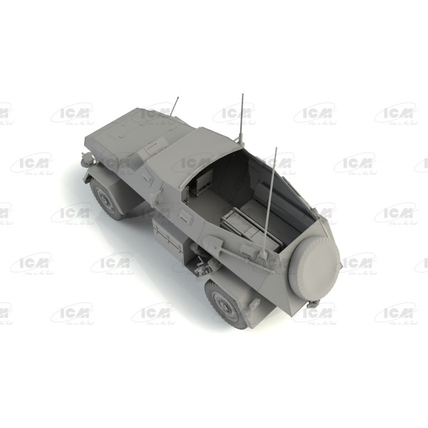 Sd.Kfz. 247 Ausf.B, німецький командирський бронетранспортер 1/35 ICM 35110