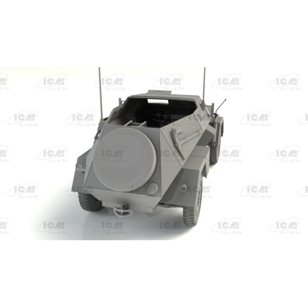 Sd.Kfz. 247 Ausf.B, німецький командирський бронетранспортер 1/35 ICM 35110