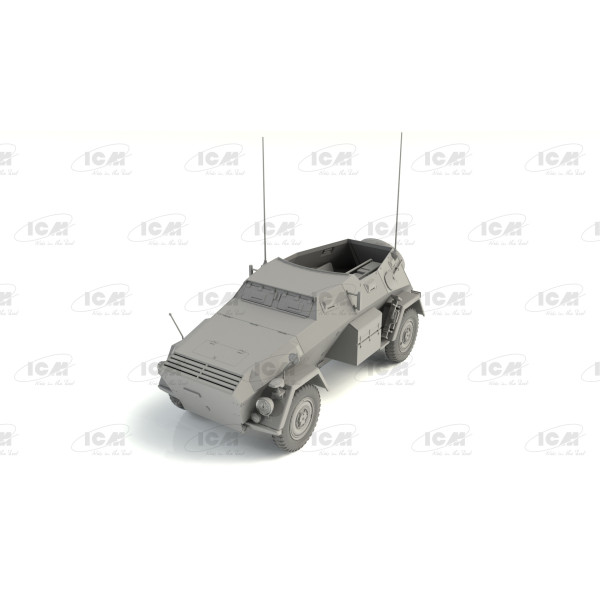Sd.Kfz. 247 Ausf.B, німецький командирський бронетранспортер 1/35 ICM 35110