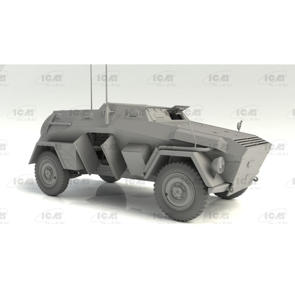 Sd.Kfz. 247 Ausf.B, німецький командирський бронетранспортер 1/35 ICM 35110