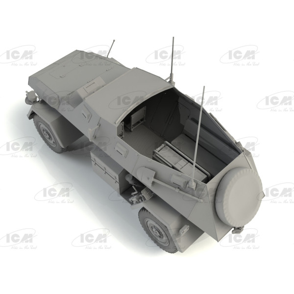 Sd.Kfz. 247 Ausf.B з екіпажем 1/35 ICM 35111