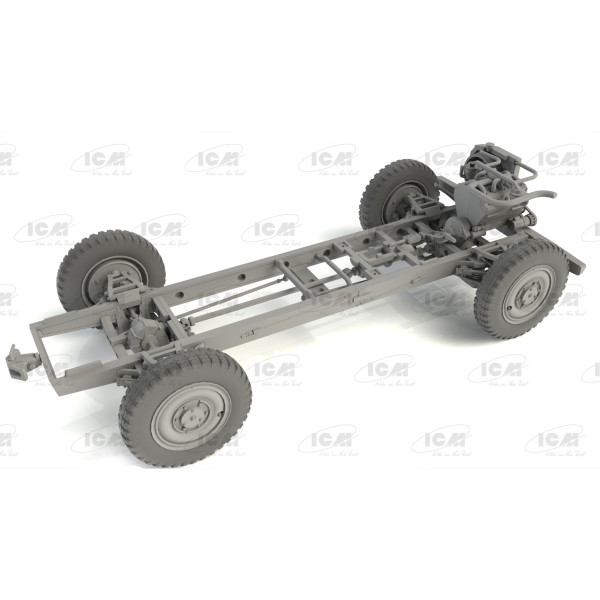 Sd.Kfz. 247 Ausf.B з екіпажем 1/35 ICM 35111