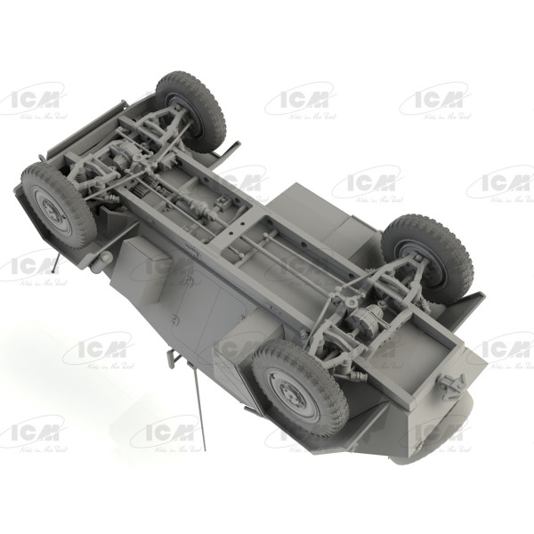 Sd.Kfz. 247 Ausf.B з екіпажем 1/35 ICM 35111