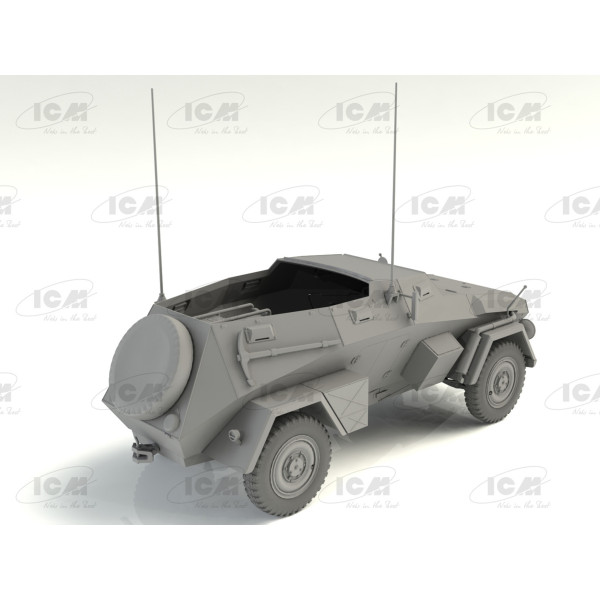 Sd.Kfz. 247 Ausf.B з екіпажем 1/35 ICM 35111