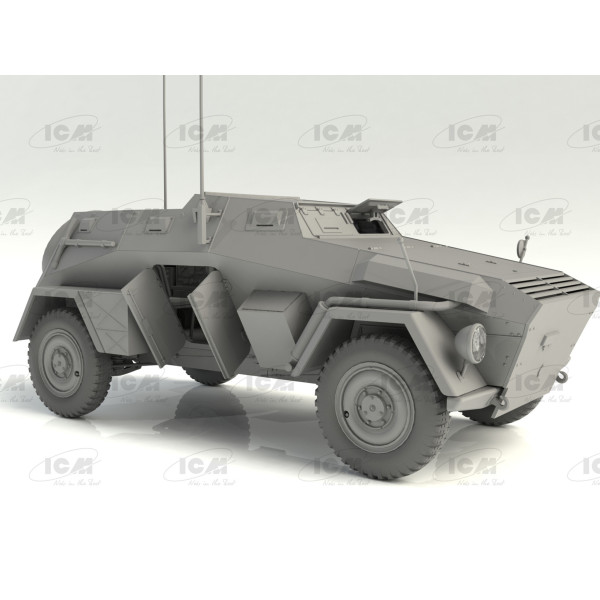 Sd.Kfz. 247 Ausf.B з екіпажем 1/35 ICM 35111