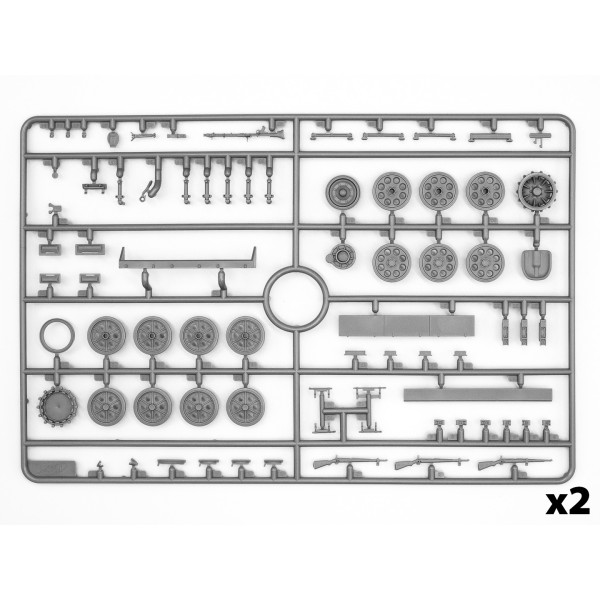 Krankenpanzerwagen Sd.Kfz.251/8 Ausf.A Німецька санітарна машина 1/35 ICM 35113