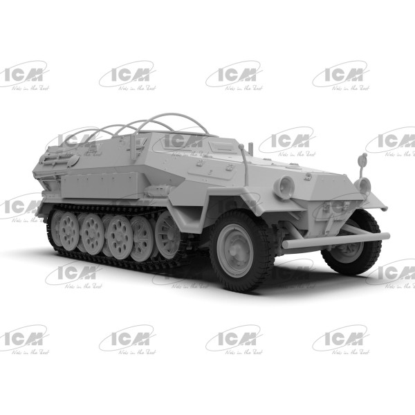 Krankenpanzerwagen Sd.Kfz.251/8 Ausf.A Німецька санітарна машина 1/35 ICM 35113