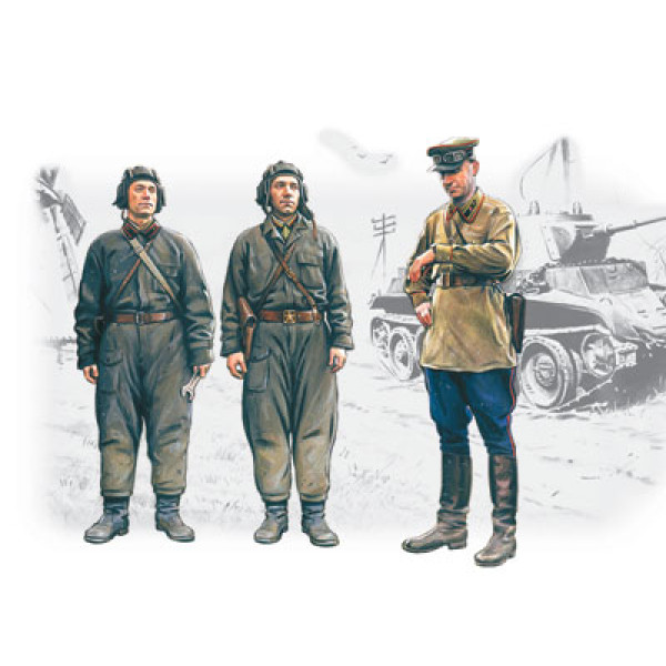 Радянський танковий екіпаж (1939-1942) 1/35 ICM 35181