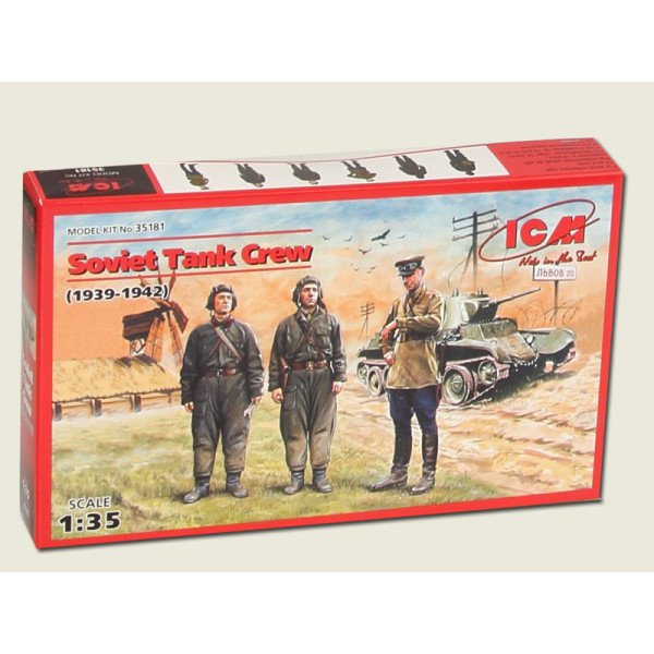Радянський танковий екіпаж (1939-1942) 1/35 ICM 35181