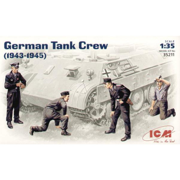 Німецький танковий екіпаж (1943-1945) 1/35 ICM 35211