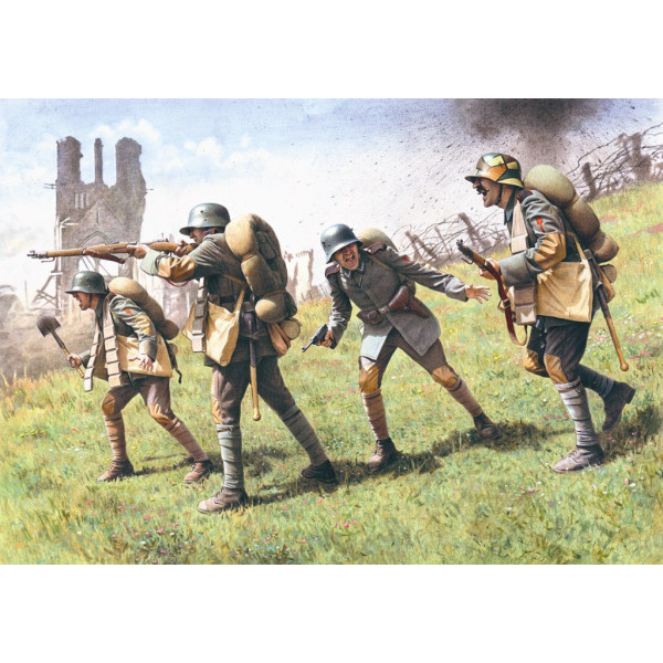 German Assault Troops (1917-1918)  1/35 ICM 35291
