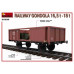 Railway Gondola 16,5t-18t 1/35 MiniArt 35296