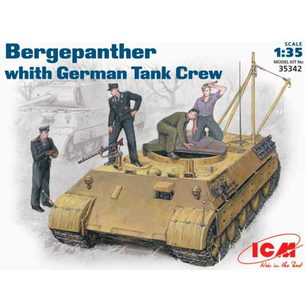 BERGEPANTHER with crew 1/35 ICM 35342