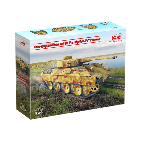 Бергепантер з баштою Pz.Kpfw.IV  1/35 ICM 35360