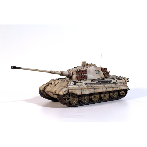 Pz.Kpfw.VI Ausf.B "Королівський Тигр" з вежею Хеншель, Німецький важкий танк ІІ МВ 1/35 ICM 35363 Pz.Kpfw.VI Ausf.B "Королівський Тигр" з вежею Хеншель, Німецький важкий танк ІІ МВ 1/35 ICM 35363