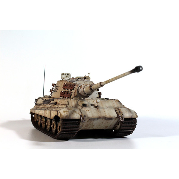 Pz.Kpfw.VI Ausf.B "Королівський Тигр" з вежею Хеншель, Німецький важкий танк ІІ МВ 1/35 ICM 35363 Pz.Kpfw.VI Ausf.B "Королівський Тигр" з вежею Хеншель, Німецький важкий танк ІІ МВ 1/35 ICM 35363