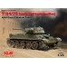 T-34/76 (виробництво початку 1943 р.), Радянський середній танк ІІ МВ  1/35 ICM 35365