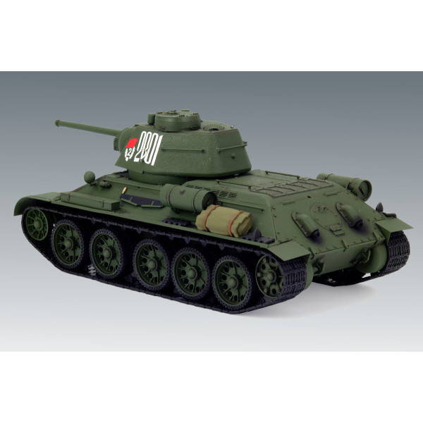 T-34/76 (виробництво початку 1943 р.), Радянський середній танк ІІ МВ  1/35 ICM 35366