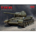 Т-34-85, Радянський середній танк ІІ МВ  1/35 ICM 35367