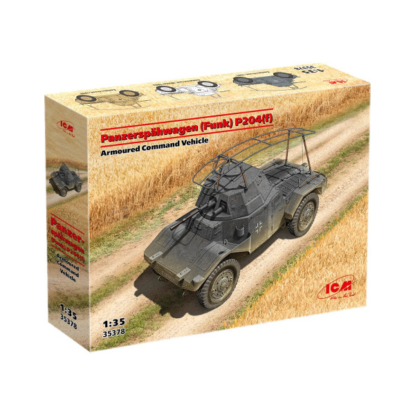 Panzerspähwagen (Funk) P204(f) Командирська бронемашина 1/35 ICM 35378
