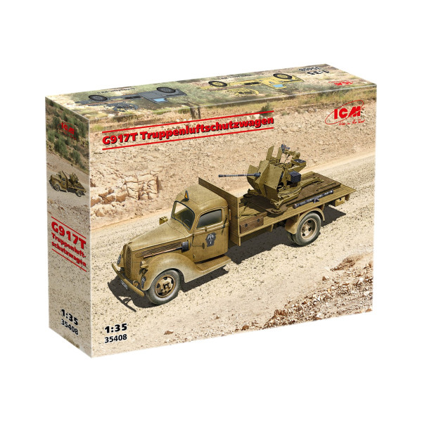 Збірна модель - G917T Truppenluftschutzwagen 1/35 ICM 35408