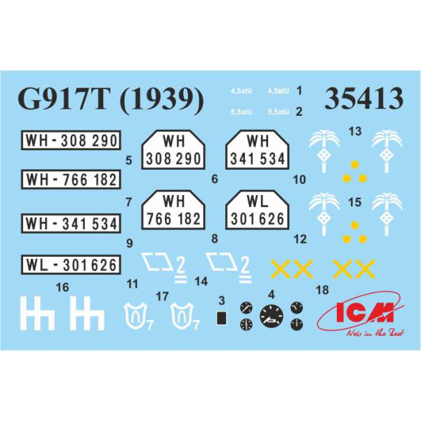 Збірна модель - G917T Truppenluftschutzwagen 1/35 ICM 35408