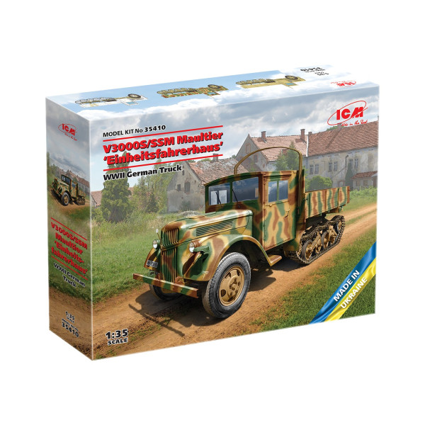 V3000S/SSM Maultier ‘Einheitsfahrerhaus’ Німецький автомобіль 2 СВ  1/35 ICM 35410