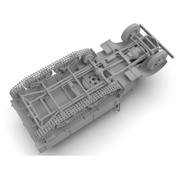 V3000S/SSM Maultier ‘Einheitsfahrerhaus’ Німецький автомобіль 2 СВ  1/35 ICM 35410