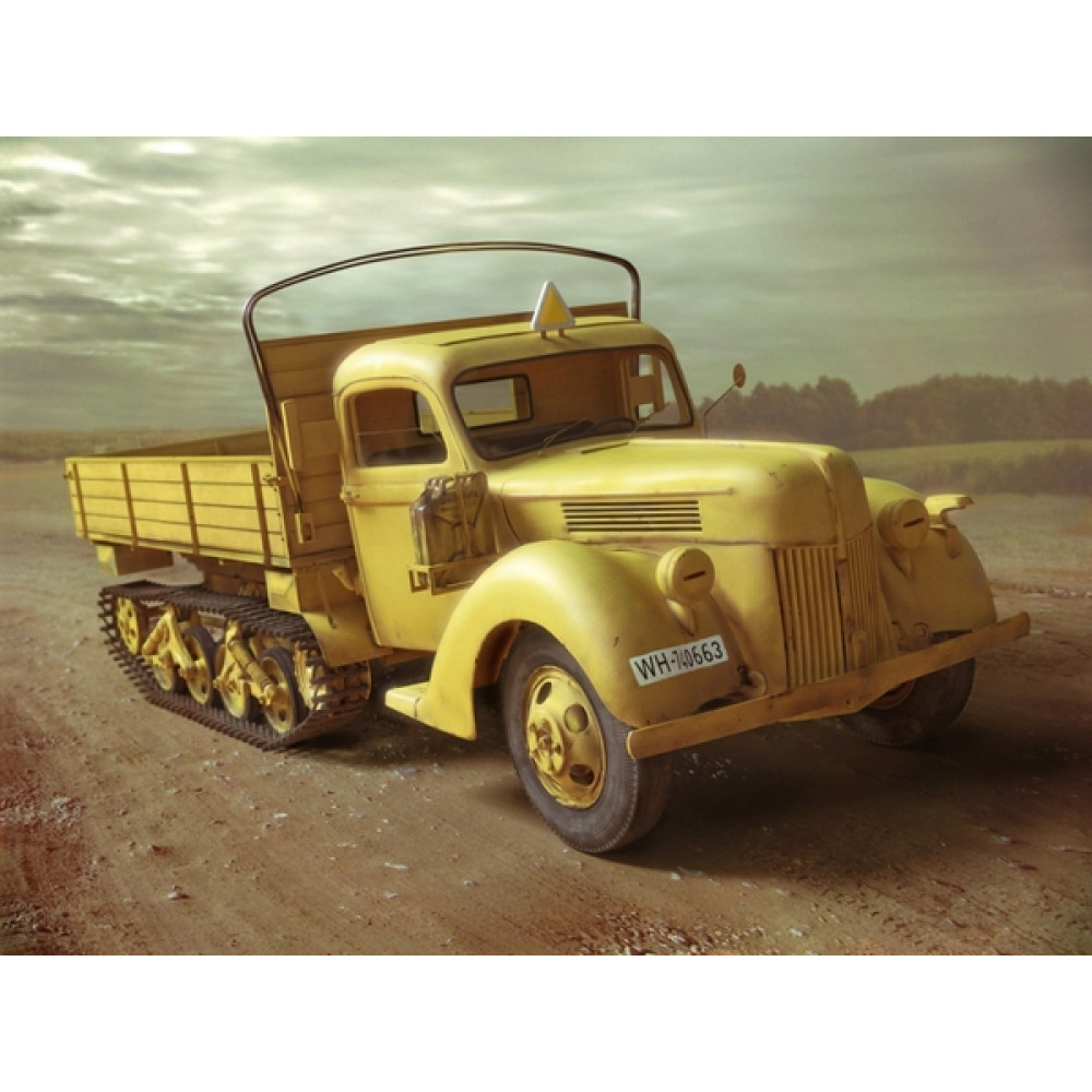 V3000S / SS M (Sd.Kfz.3b) Maultier, Німецький напівгусеничний вантажний автомобіль ІІ МВ 1/35 ICM 35412